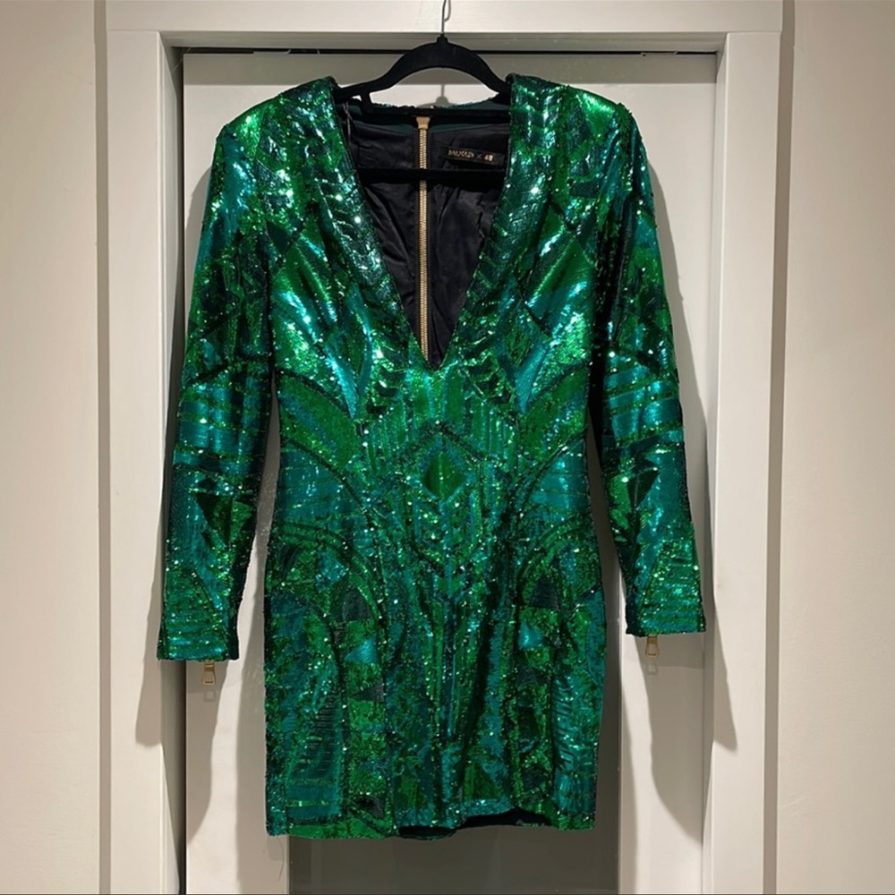 H&M Balmain Dress Sequined